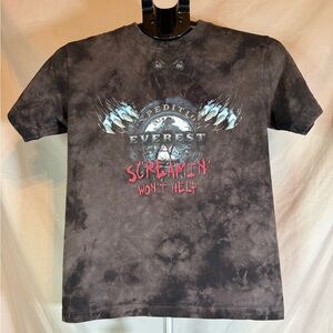 Vintage Disney World Expedition Everest Tie-Dye T-Shirt 🎢❄️